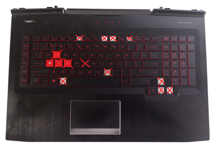 HP Omen 17-AN010NW Klawisz do klawiatury NSK-XH0BQ 9Z.NEBBQ.01D