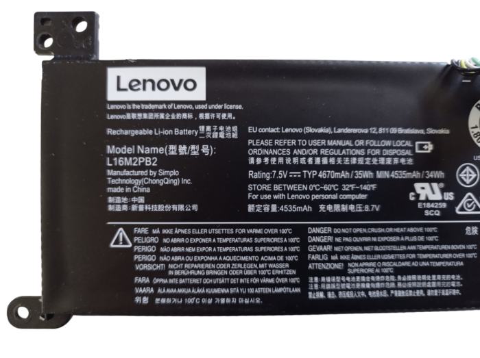 Lenovo Ideapad 3 15IIL05 Bateria L16M2PB2 - obrazek 2