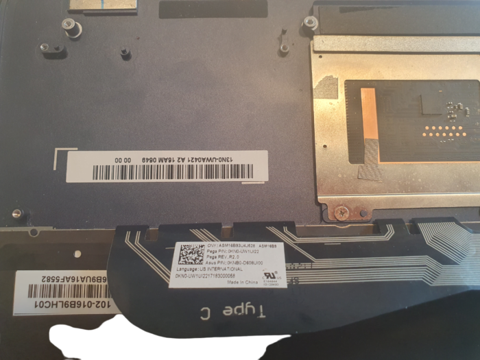 ASUS UX390U Palmrest Oryginalny - obrazek 3