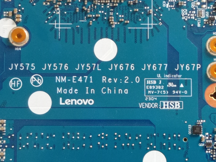 Lenovo Legion 5 15ARH7H Płyta główna uszkodzona NM-E471 Rev:2.0 - obrazek 9