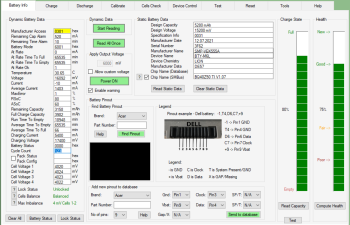 MSI Summit E16 Flip Evo A11MT Bateria BTY-M6L - obrazek 5