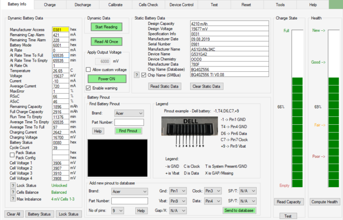 ASUS Rog Strix G531G G531GU Bateria C41N1731-2 - obrazek 6