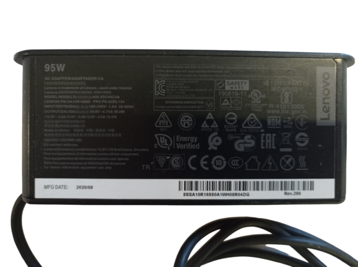 Lenovo Ideapad 5 15ARE05 Oryginalny Zasilacz  ADLX95YAC3A - obrazek 3