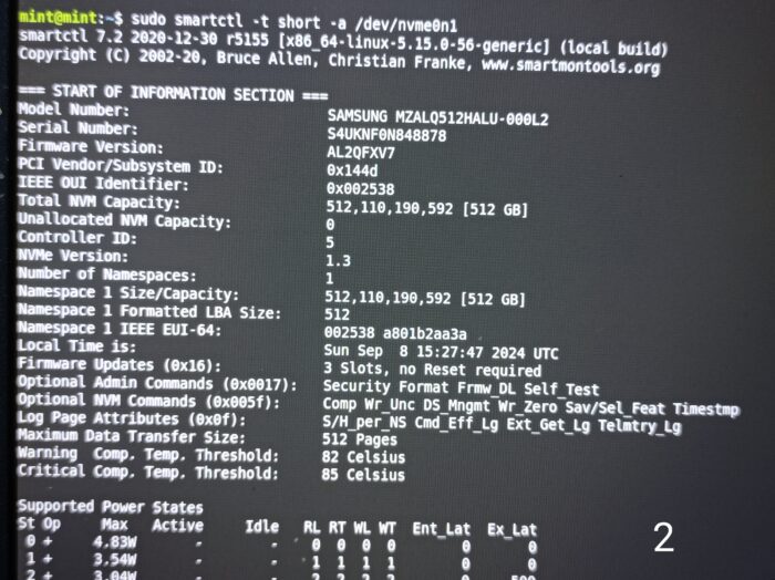 Dysk SSD SAMSUNG 512GB Nvme MZALQ512HALU-000L2 - obrazek 4