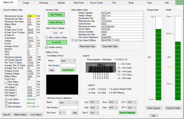 ASUS ROG G531GU G531G Bateria C41N1731-2 - obrazek 6