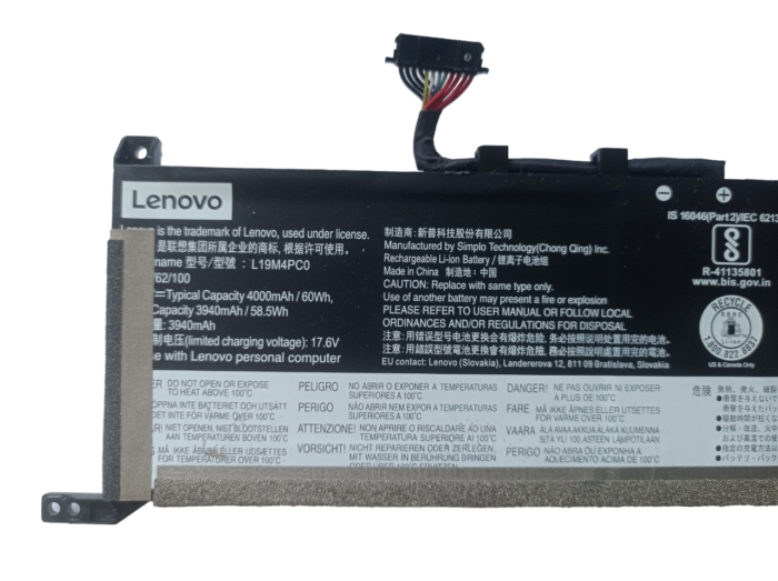 Lenovo Legion 5 15IMH05 Bateria sprawna L19M4PC0 - obrazek 3