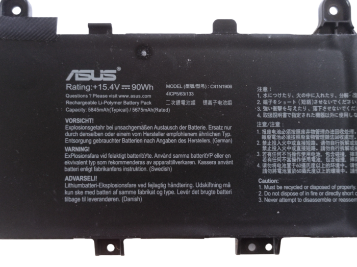 ASUS ROG Zephyrus GX550L GX550LWS Bateria sprawna C41N1906 - obrazek 3