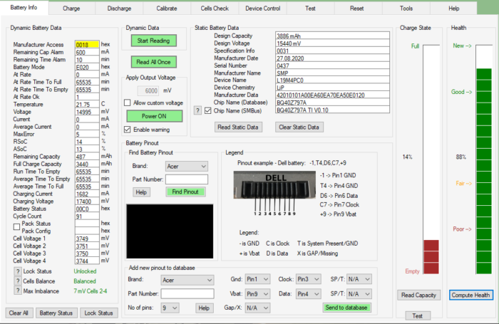 Lenovo Legion 5 15IMH05 Bateria sprawna L19M4PC0 - obrazek 4