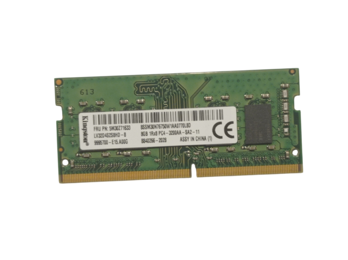 Lenovo Legion 5 15IMH05H Pamięć RAM Kingston 5M30Z71633 8GB