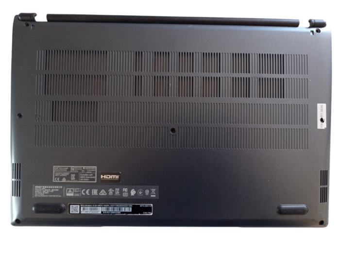 MSI Modern 14 B11MOU-1023PL  Obudowa dolna