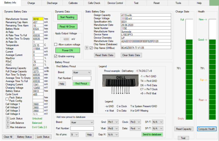 Lenovo Ideapad 5 15ARE05 Bateria sprawna L19D3PF3 - obrazek 5