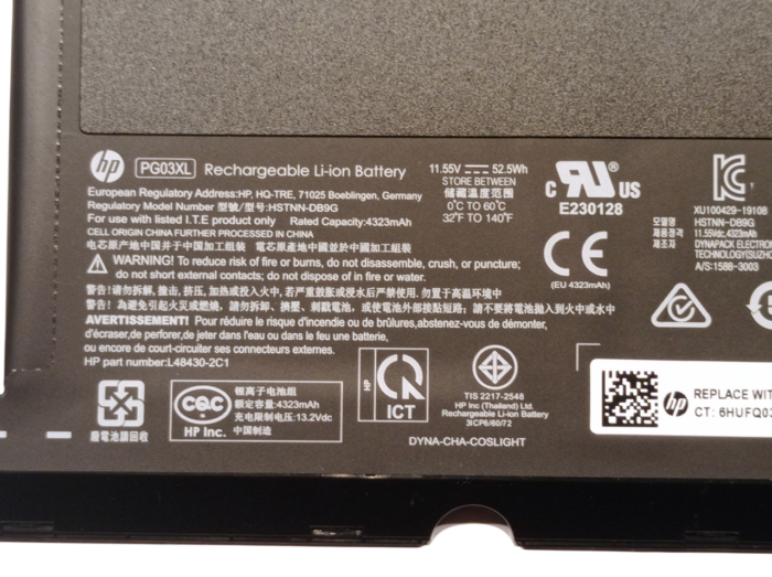 HP Pavilion Gaming 15-dk Bateria sprawna PG03XL - obrazek 3