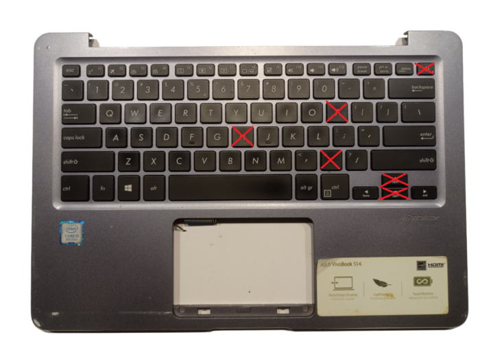 ASUS Vivobook S410U Klawisz Klawiatury