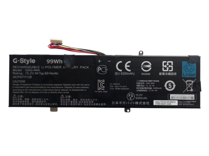 Gigabyte Aorus 15G 15P XC Bateria sprawna GAG-N4A