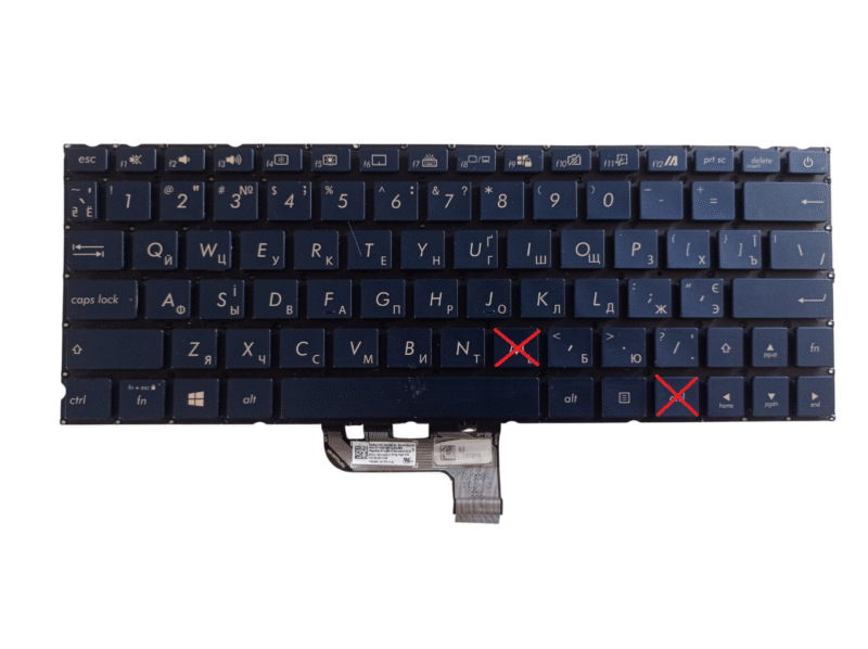 ASUS Zenbook UX334F Klawisz klawiatury