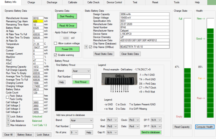 Lenovo Legion 5 15ARH05 Bateria sprawna L19C4PC0 - Image 3