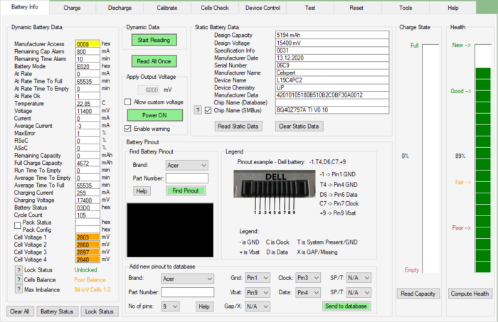 Lenovo Legion 7 15IMH05 Bateria sprawna L19C4PC2 - Image 4