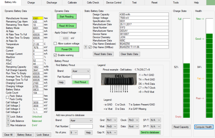Lenovo Ideapad 120S-14IAP Bateria sprawna 0813007 - Image 3