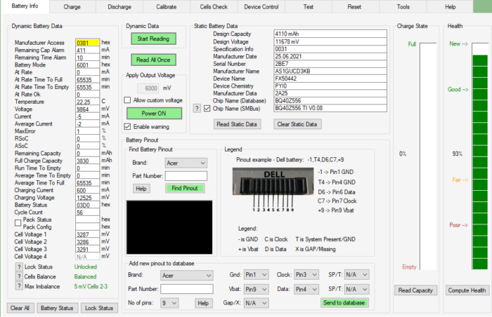 ASUS TUF Gaming F15 FX506HE Bateria sprawna B31N1726 - Image 3
