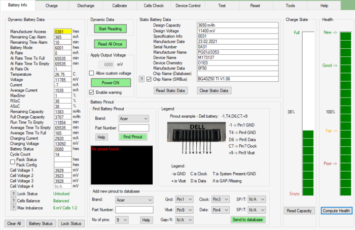 Medion Akoya S17405 Bateria sprawna A31-M15 - Image 3