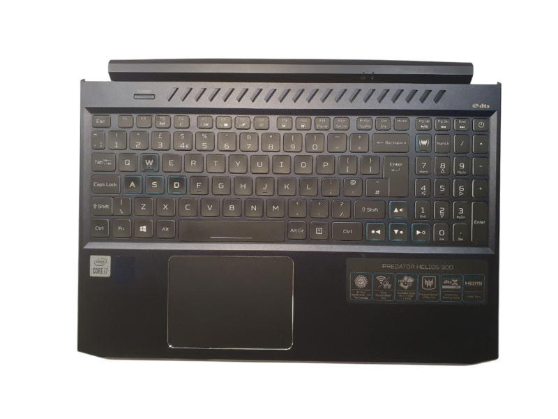 Acer Predator Helios 300 PH315-53 Palmrest
