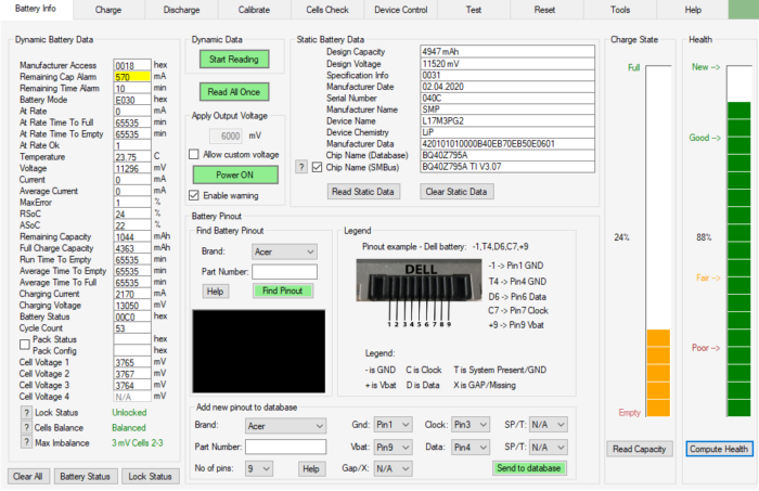 Lenovo Legion Y540-17IRH Bateria sprawna L17M3PG2 - Image 3