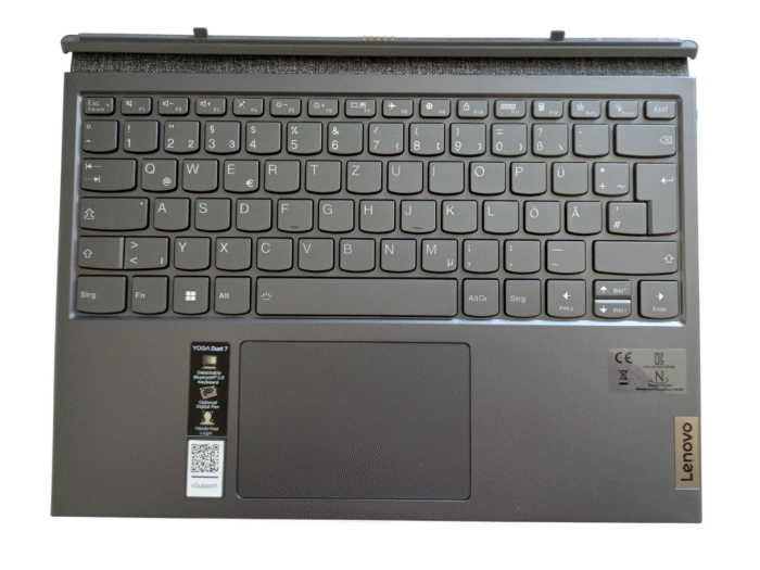 Lenovo Yoga Duet 7 13ITL6-LTE Klawiatura Lenovo Duet 7 BT