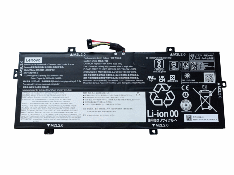 Lenovo Yoga Duet 7 13ITL6-LTE Bateria sprawna L20C4PE0
