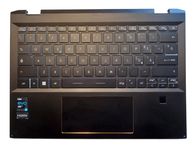 MSI Summit E13 FlipEvo AM12T Palmrest