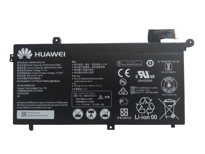 Huawei Matebook D MRC-W10 Bateria uszkodzona HB46K497ECW