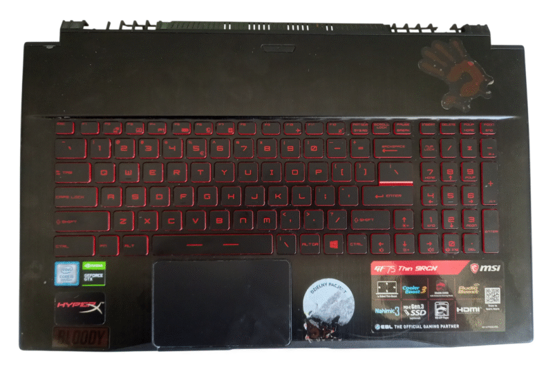 MSI GF75 Thin 9RCX-420PL Palmrest