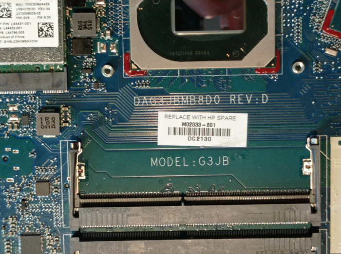 HP Pavilion Gaming 16-a0353ng Płyta główna sprawna DAG3JBMB8D0 REV:D - Image 3