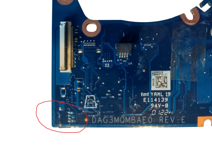 HP Victus 16-e0403nw 16-e Płyta główna uszkodzona DAG3MQMBAE0 REV: E - obrazek 3