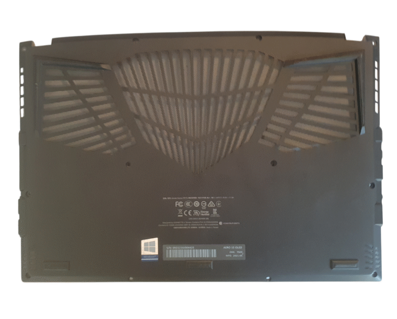 Gigabyte Aero 15 Oled RP75 Obudowa dolna