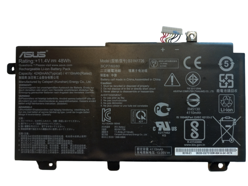 ASUS TUF Gaming A15 FX506IH-HN238T Bateria sprawna B31N1726