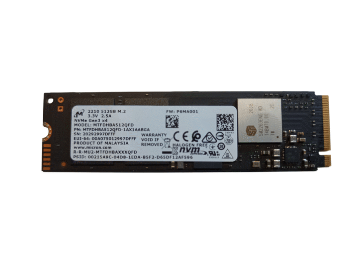 Dysk SSD MTFDMicron HBA512QFD 512GB