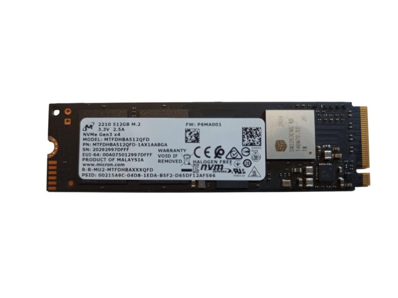 Dysk SSD MTFDMicron HBA512QFD 512GB