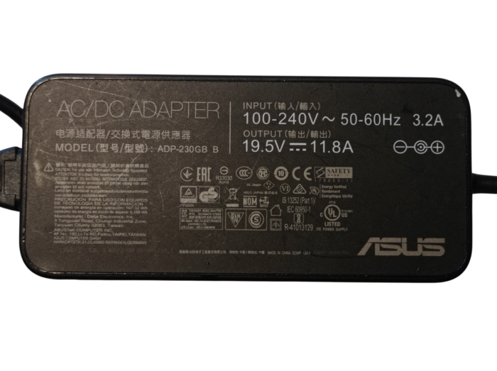 ASUS ROG Zephyrus S GX531GX-ES018T GX531GX Zasilacz do laptopa ADP-230GB B - obrazek 2