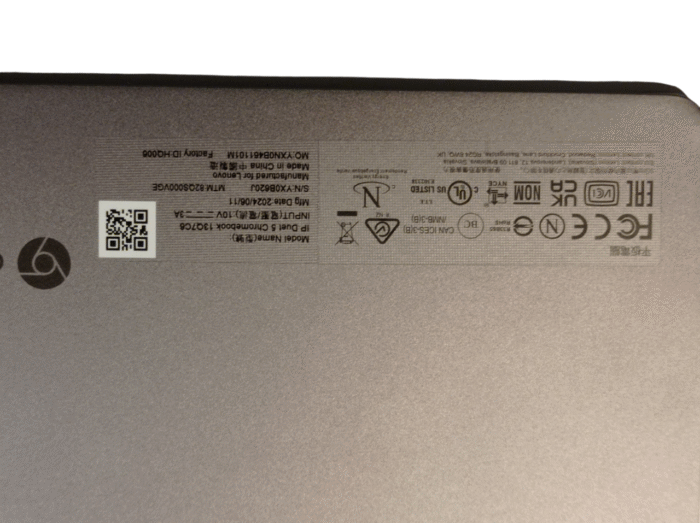 Lenovo IdeaPad Duet 5 Chromebook 13Q7C6 Obudowa dolna - Image 2