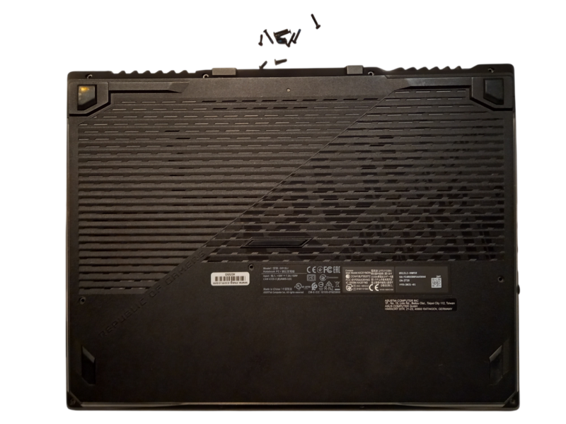 Asus ROG Strix G15 G512LI-HN058 Obudowa dolna