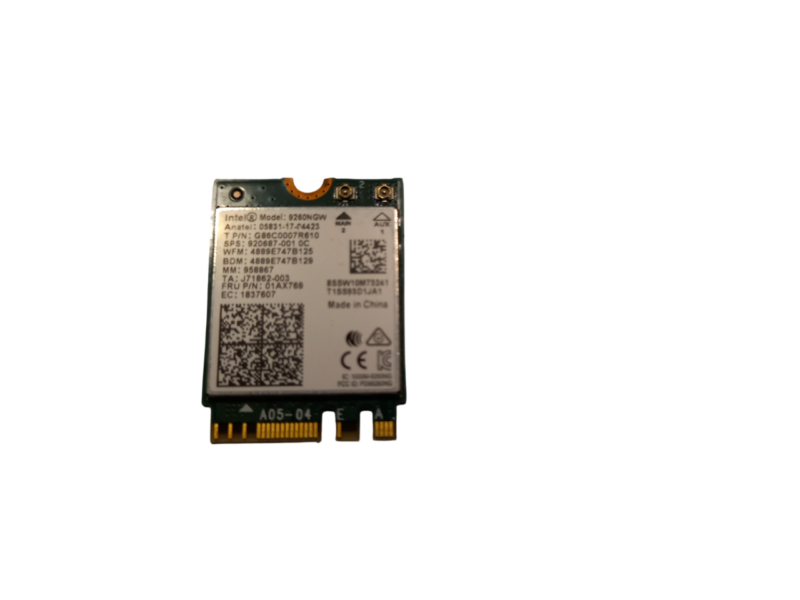 Lenovo Thinkpad E490 Karta Wifi Karta Sieciowa