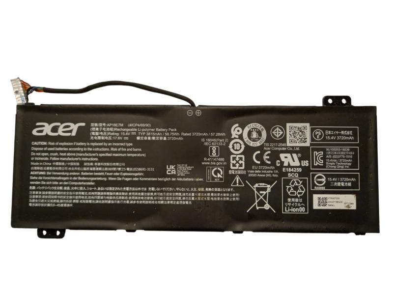 Acer Nitro 5 AN515-57 Bateria sprawna AP18E7M