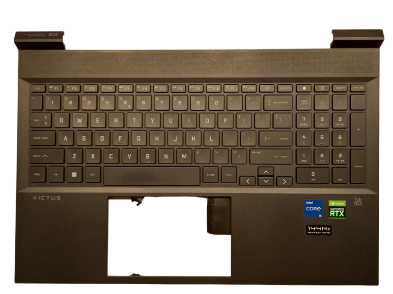HP Victus 16-d0243nw Palmrest