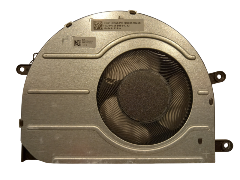 Lenovo Ideapad Flex 5 14IAU7 Wentylator