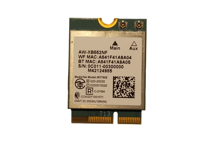 Lenovo Thinkpad E14 Gen4 Karta Wifi Karta Sieciowa